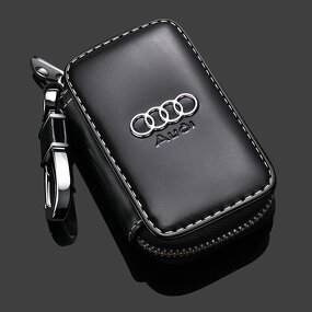 Key Box Factory - Car Simple Zipper Leather Key Promotion Gift