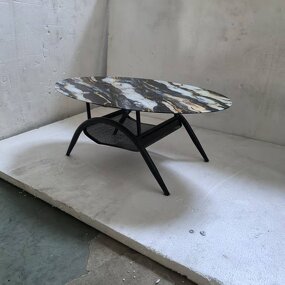 Coffee Table Factory - Modern Metal Living Room Table
