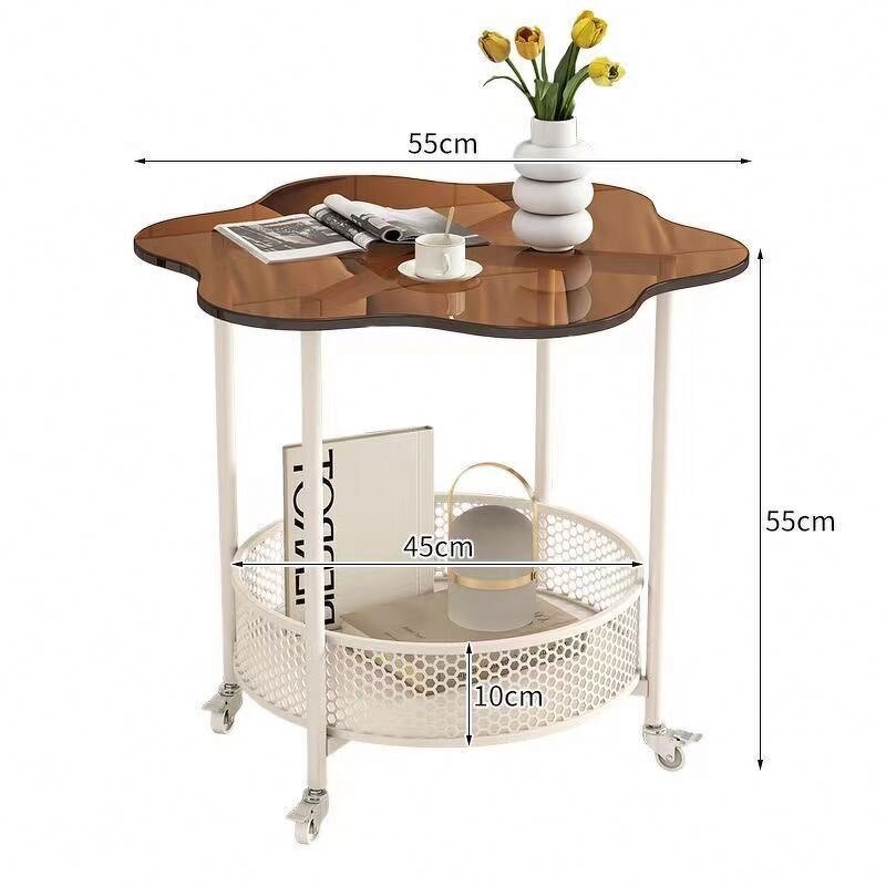 Side Table Factory - Custom White Marble Top Table