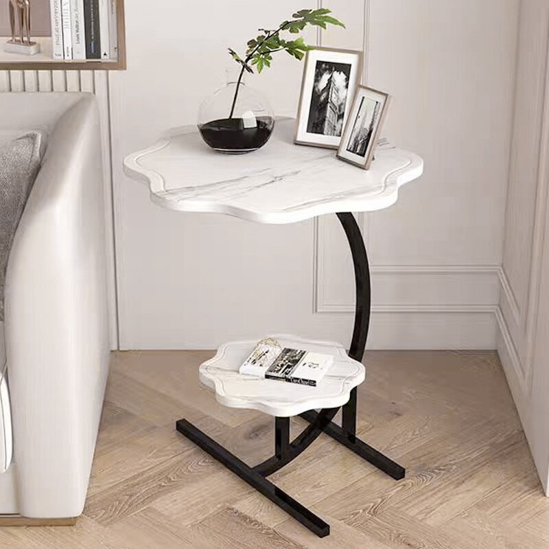 Coffee Table Set Manufacturer - Round Marble Glass Set