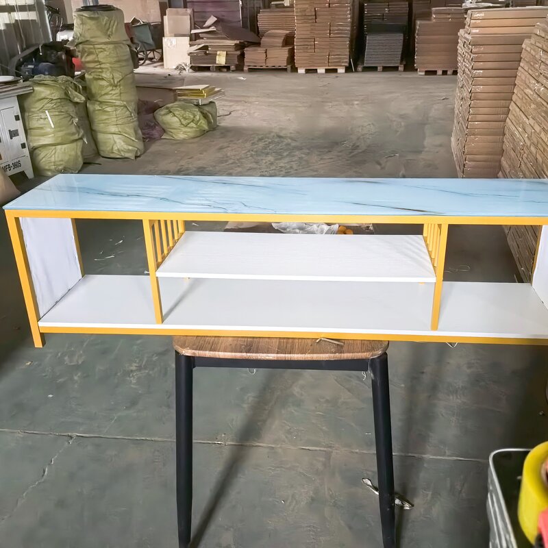 TV Cabinet Factory - Solid Wood Spray Painted Cabinet