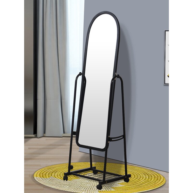 Floor Mirror Factory - Modern Wheel Standing Mirror