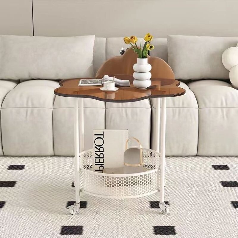 Side Table Factory - Custom White Marble Top Table