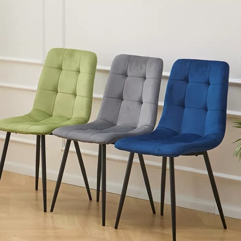 Dining Chair Manufacturer - High Quality Cream Velvet Chair