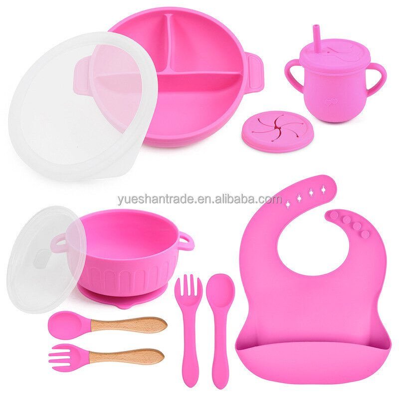 Baby Dining Set Factory - Wholesale BPA Free Suction Plate Set