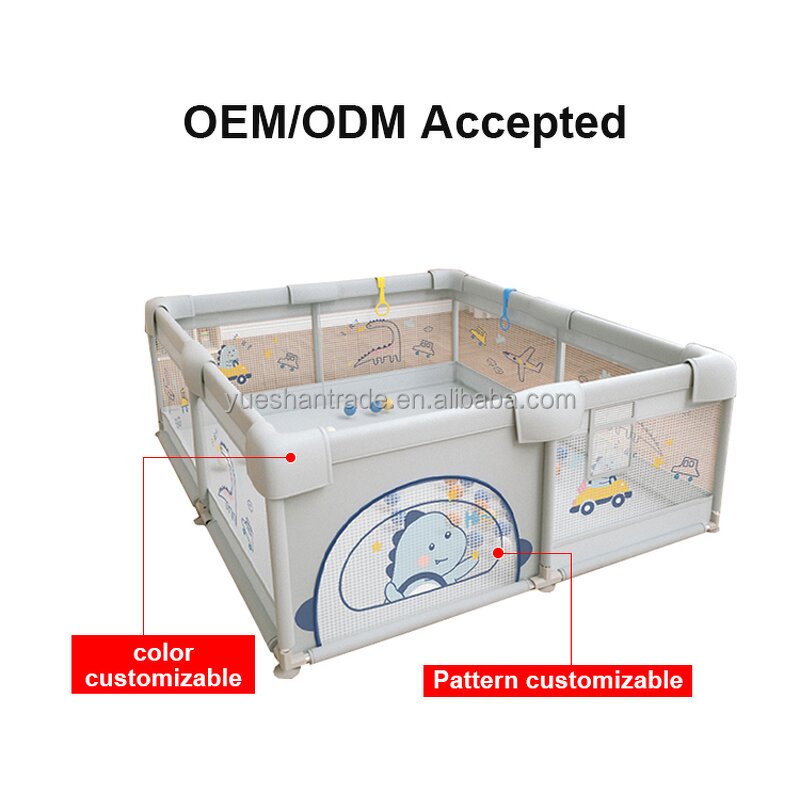 Baby Playpen Factory - Modern Cross-Border Foldable Safety Playard