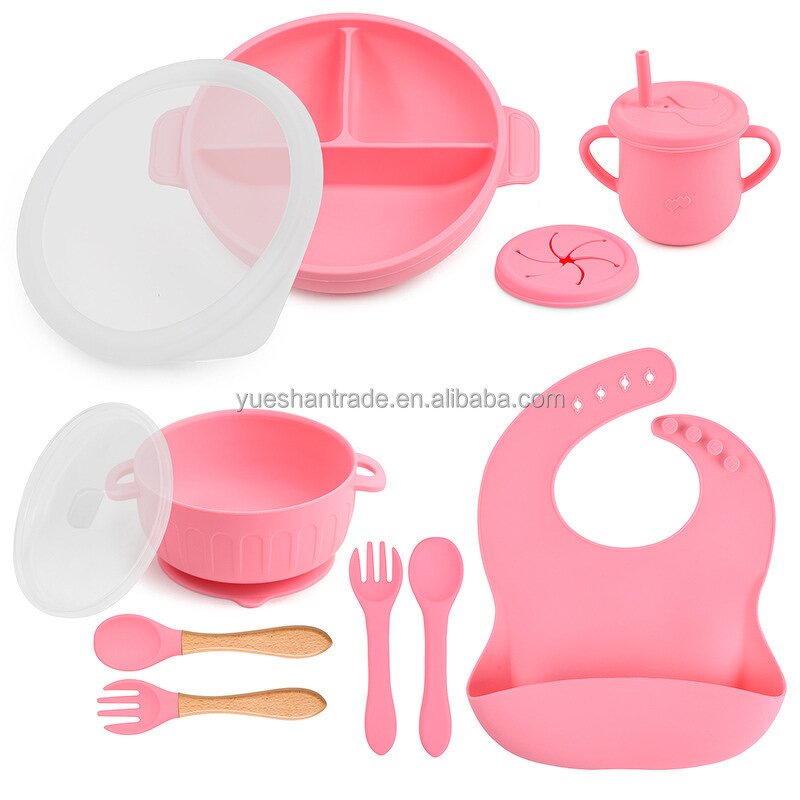 Baby Dining Set Factory - Wholesale BPA Free Suction Plate Set