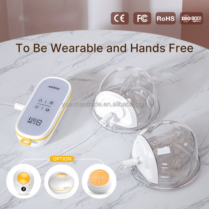 Electric Breast Pump Factory - 210ML Rechargeable Wearable Pump