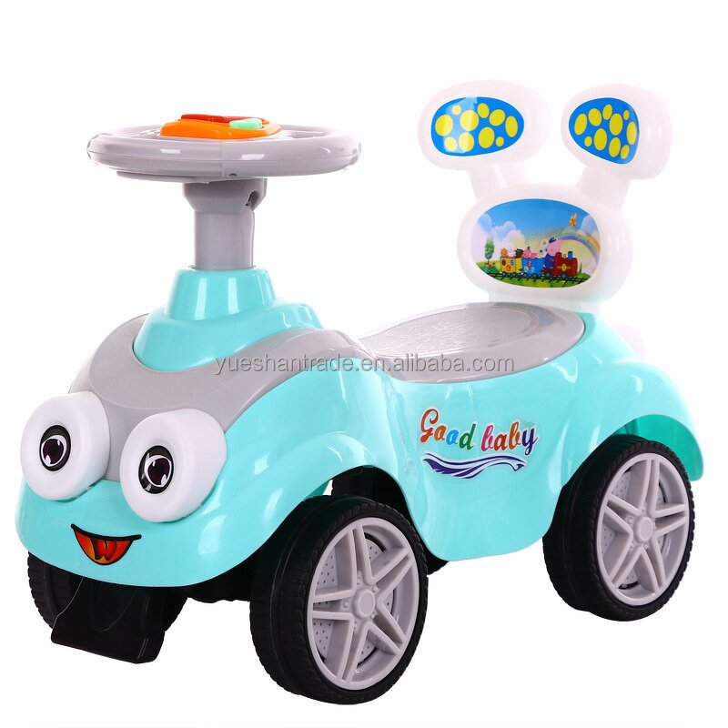 Wiggle Car Factory - Musical Kids Sliding Car with Lights