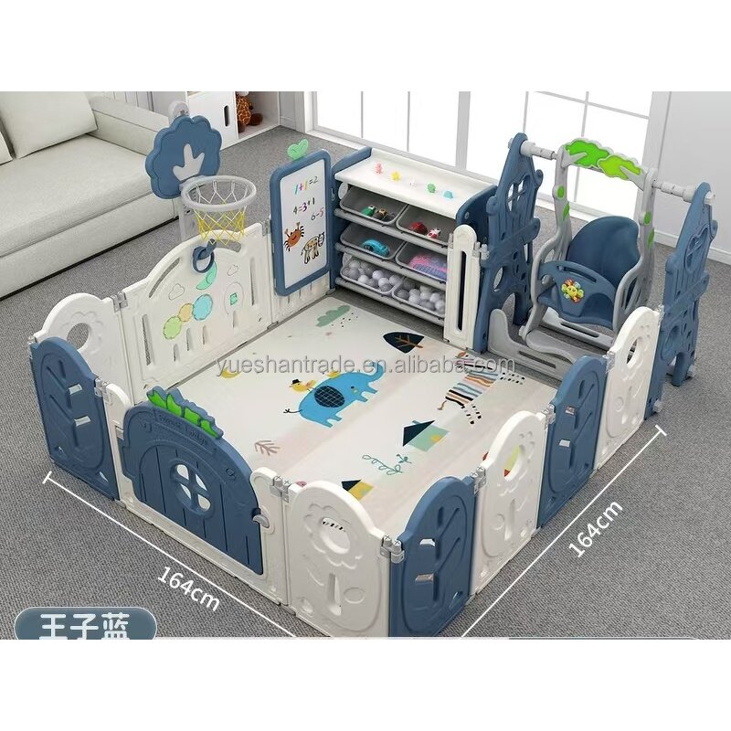 Indoor Playground Factory - Modern Design Plastic Fence Playpen