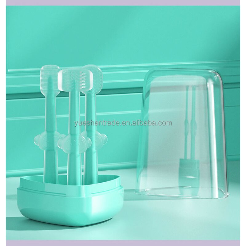 Infant Toothbrush Set Factory - OEM ODM 3D Soft Bristle Set