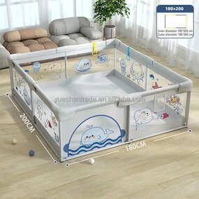 Baby Playpen Factory - Modern Cross-Border Foldable Safety Playard