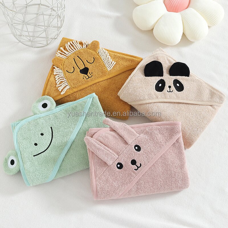Hooded Baby Towel Factory - Cute Animal Design Bath Blanket