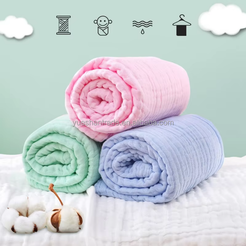 Bath Towels Factory - Super Soft Organic Cotton Receiving Blanket