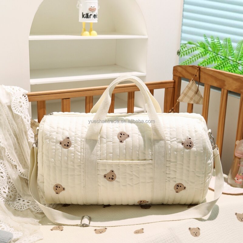 Diaper Bag Factory - OEM Large Maternity Embroidery Nappy Bag