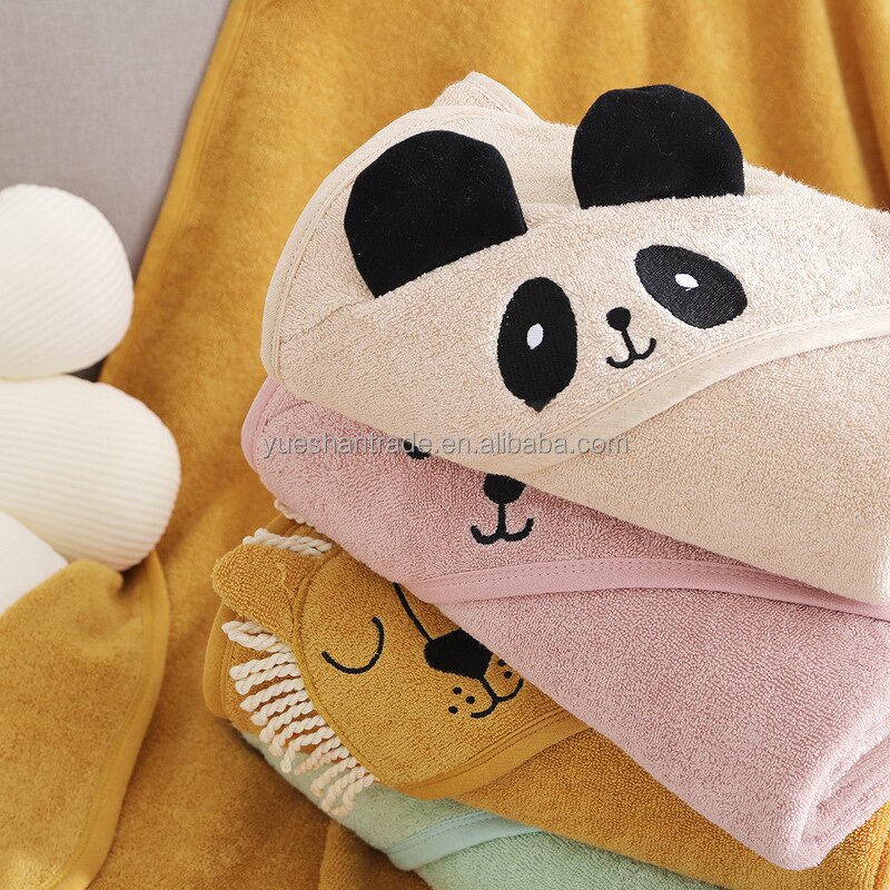 Hooded Baby Towel Factory - Cute Animal Design Bath Blanket