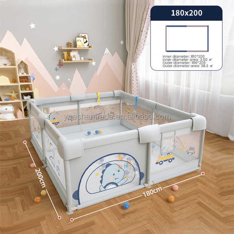 Baby Playpen Factory - Large Safety Play Yard Center with Gate
