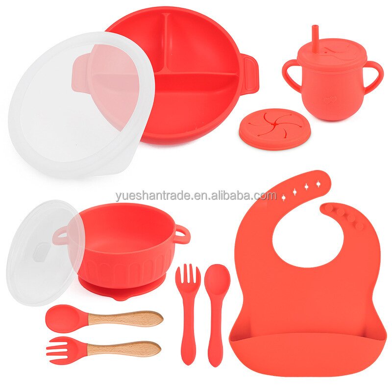 Baby Dining Set Factory - Wholesale BPA Free Suction Plate Set