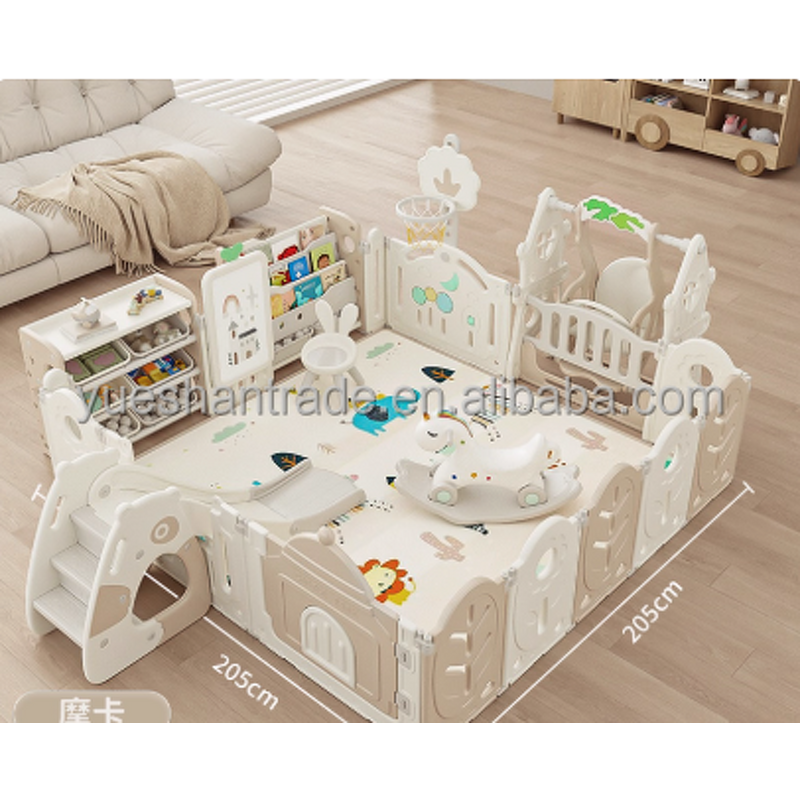 Children Playground Factory - Rocket Theme Folding Fence Playpen