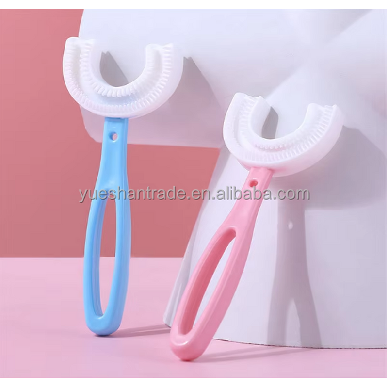 Kids Toothbrush Factory - U Shape Silicone Soft Manual Teether