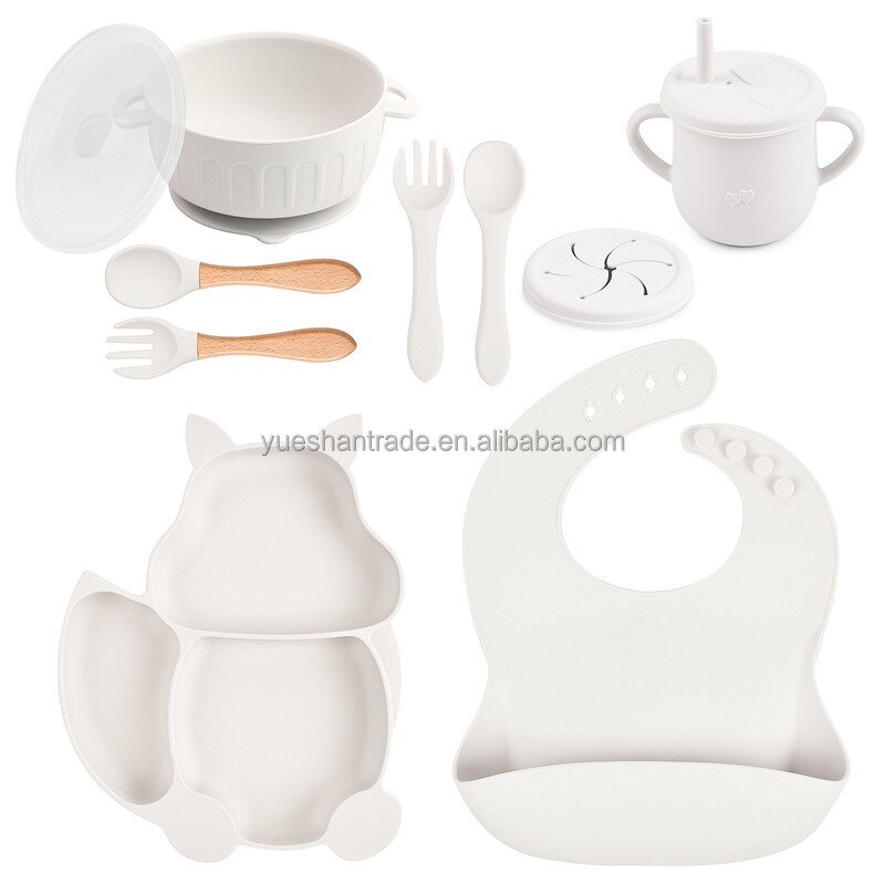 Baby Feeding Set Factory - 100% Food Grade BPA Free Silicone Set
