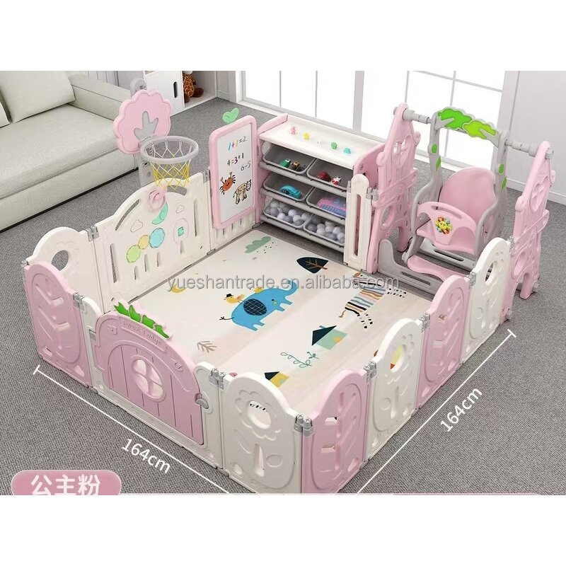 Indoor Playground Factory - Modern Design Plastic Fence Playpen