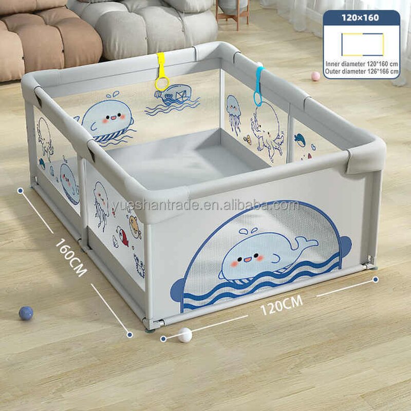Baby Playpen Factory - Modern Cross-Border Foldable Safety Playard
