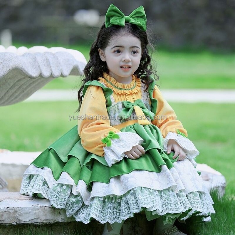 Princess Dress Factory - Kids Vintage Christmas Party Frock