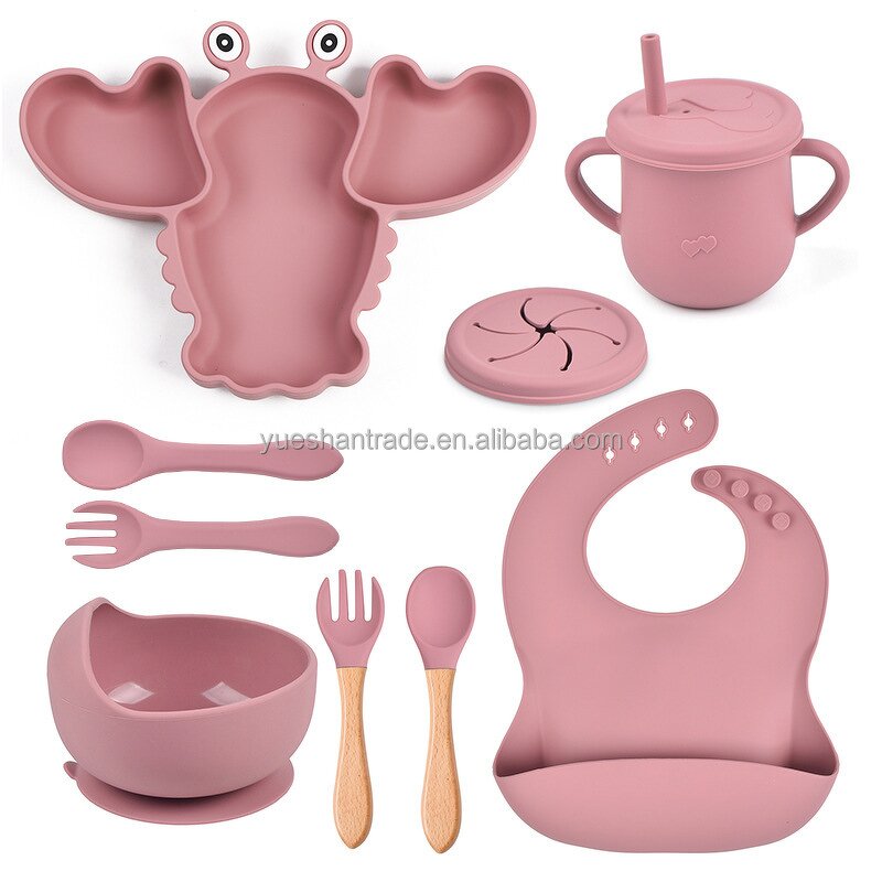 Baby Dining Set Factory - Silicone Suction Plate Cutlery Set
