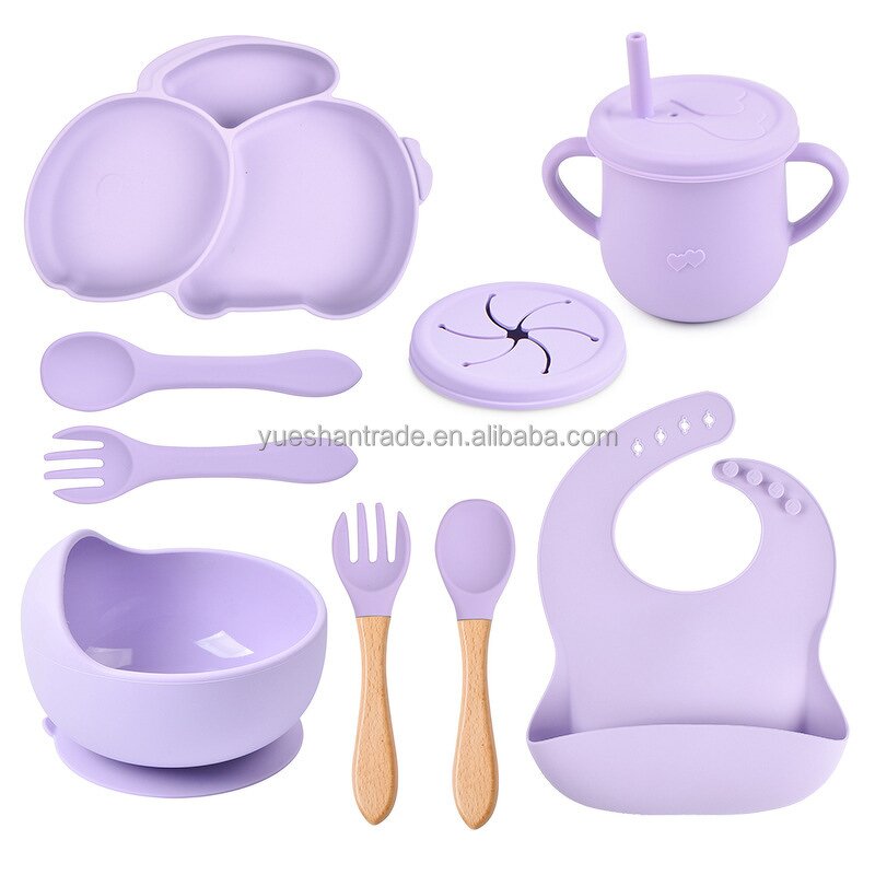 Baby Dining Set Factory - Custom Silicone BPA Free Feeding Set