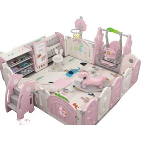 Children Playground Factory - Rocket Theme Folding Fence Playpen