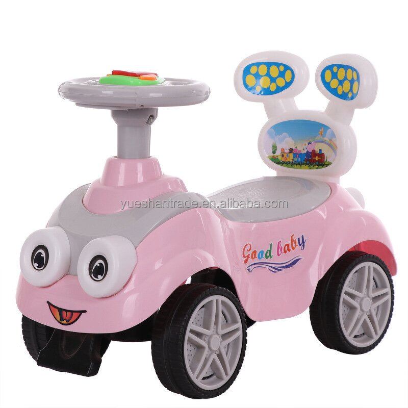 Wiggle Car Factory - Musical Kids Sliding Car with Lights