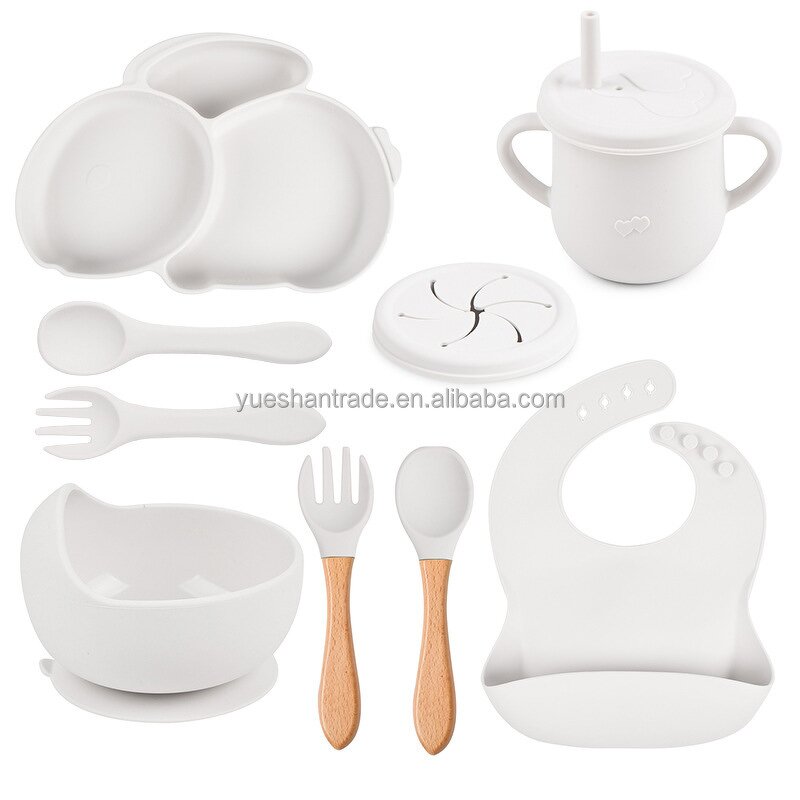 Baby Dining Set Factory - Custom Silicone BPA Free Feeding Set