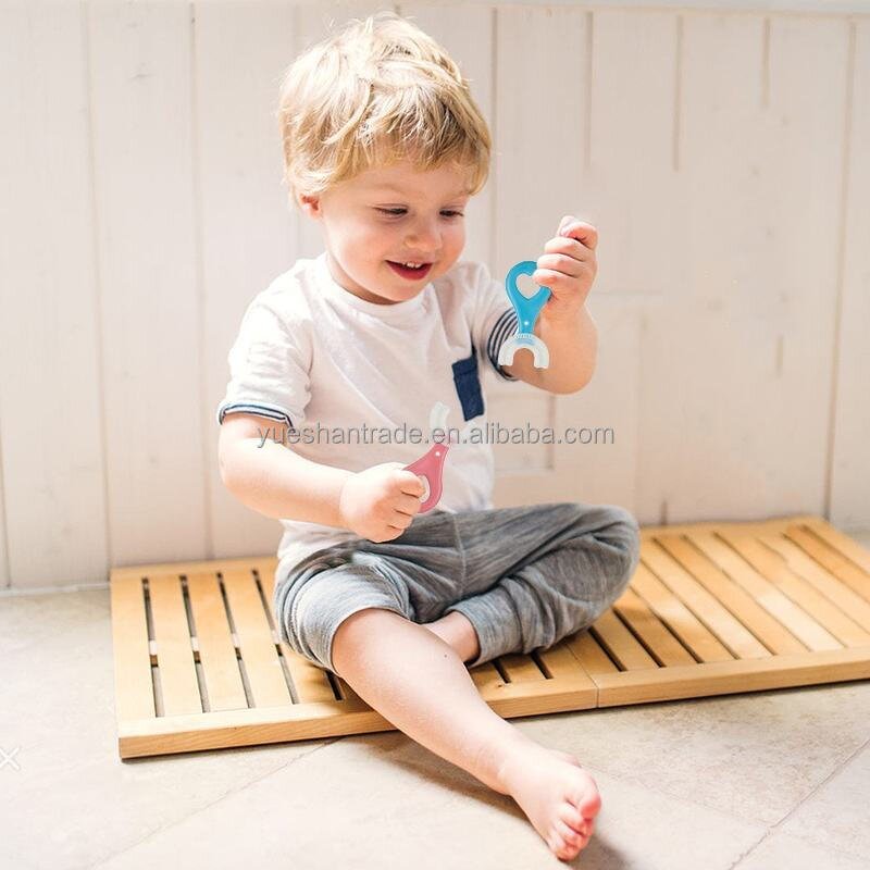 Kids Toothbrush Factory - U Shape Silicone Soft Manual Teether