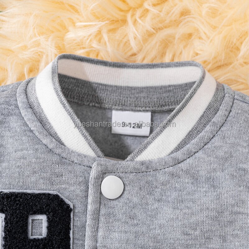 Boys Baseball Jersey Set Factory - Hip Hop Letter Pattern Outfit