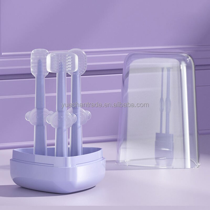 Infant Toothbrush Set Factory - OEM ODM 3D Soft Bristle Set