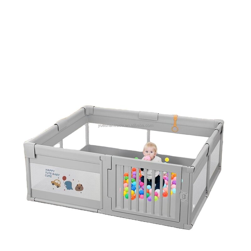 Baby Playpen Factory - Direct Sale Plastic Foldable Kids Playpen