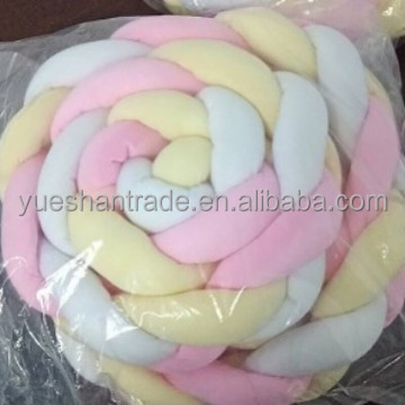 Crib Bumpers Factory - 100% Polyester Hand Braided Safety Bumper
