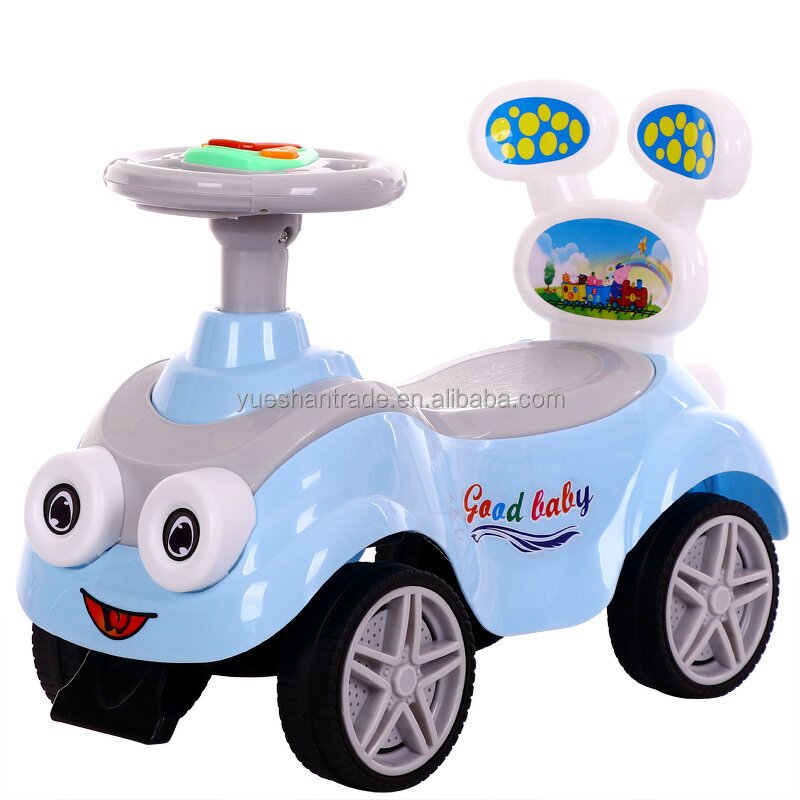 Wiggle Car Factory - Musical Kids Sliding Car with Lights