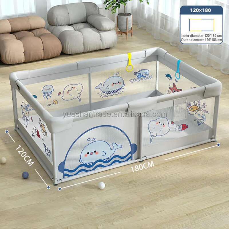 Baby Playpen Factory - Modern Cross-Border Foldable Safety Playard
