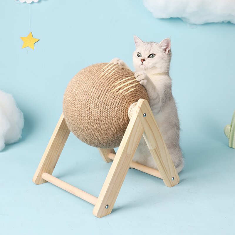 Cat Scratching Ball Factory - Wholesale Sisal Rope Climbing Toy