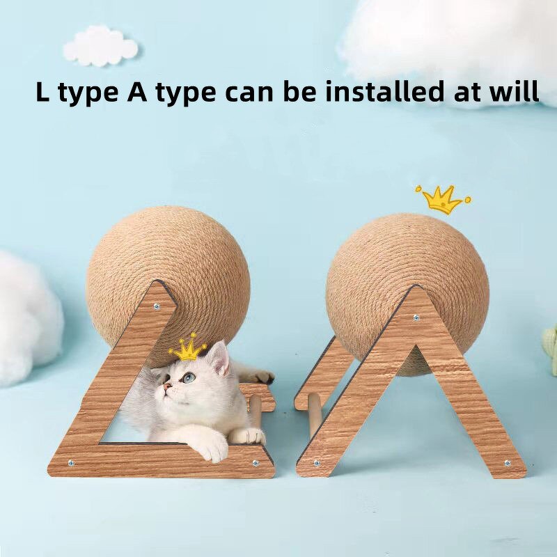 Cat Scratching Ball Factory - Wholesale Sisal Rope Climbing Toy