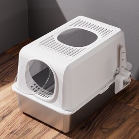 Cat Toilet Factory - Top-Entry Stainless Steel Non-Stick Basin