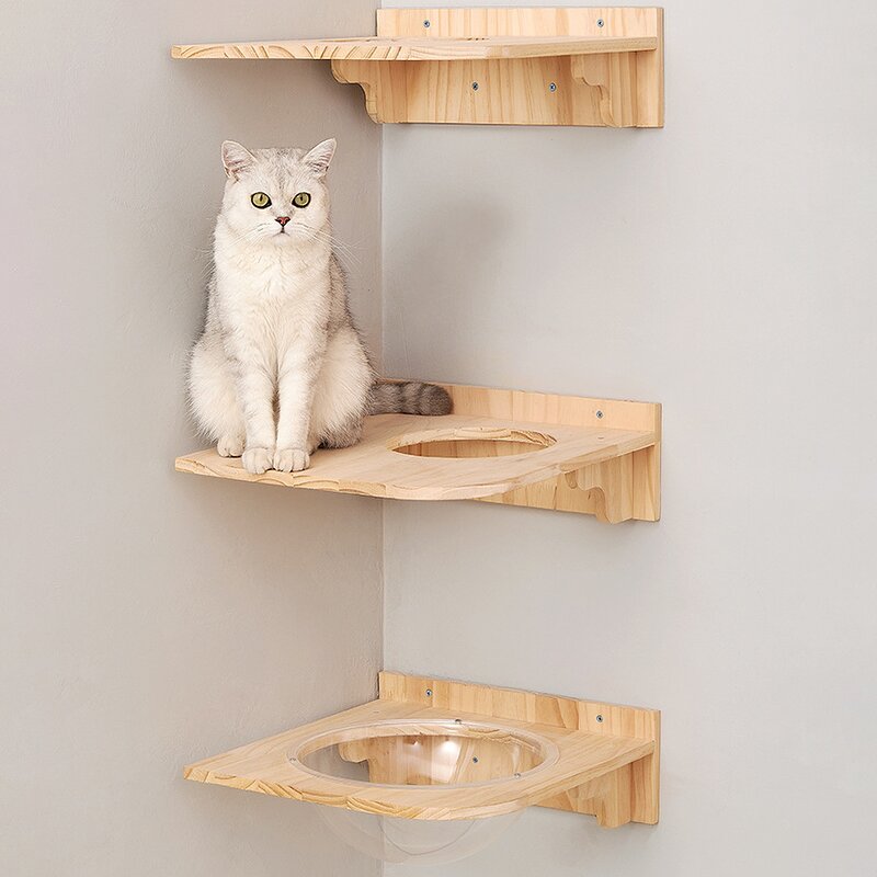 Cat Tree House Factory - Multifunctional Wall Mounted Shelves Toy