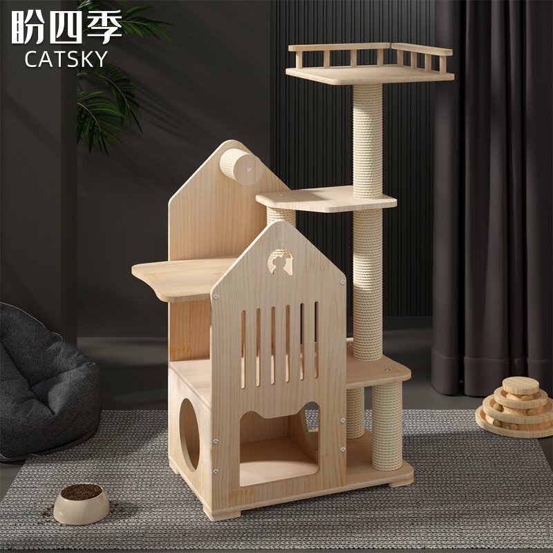 Cat Tree Factory - OEM ODM Multifunctional Cat Tree House