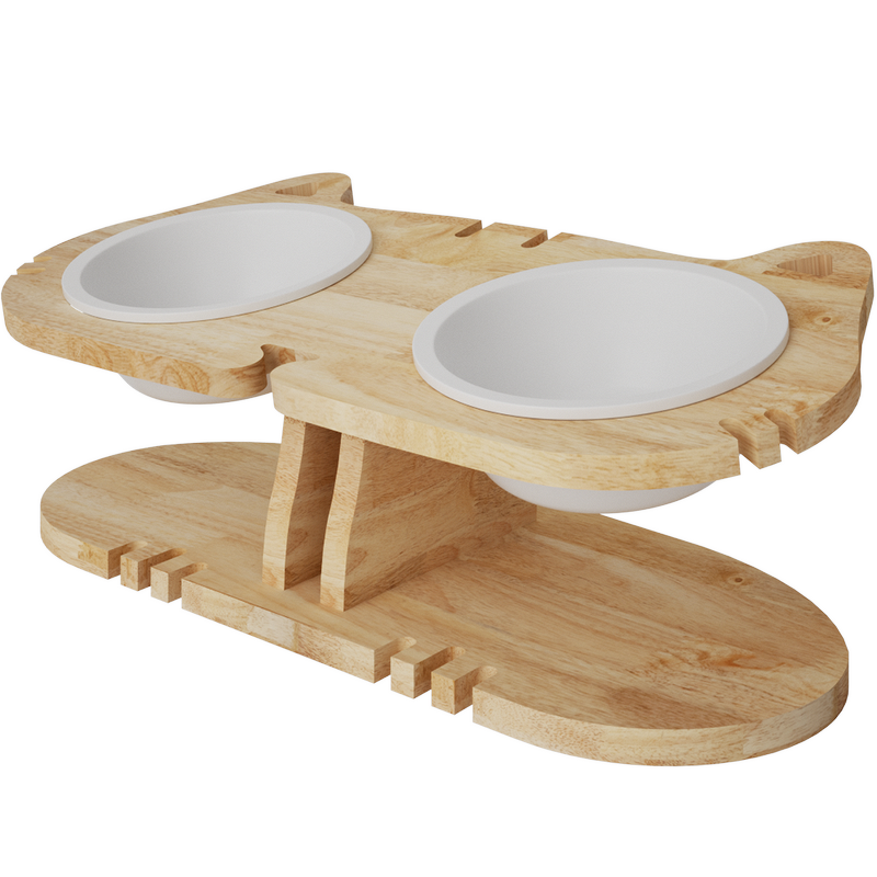 Cat Bowl Factory - Height-adjustable Hanging Cage Drinking Bowl