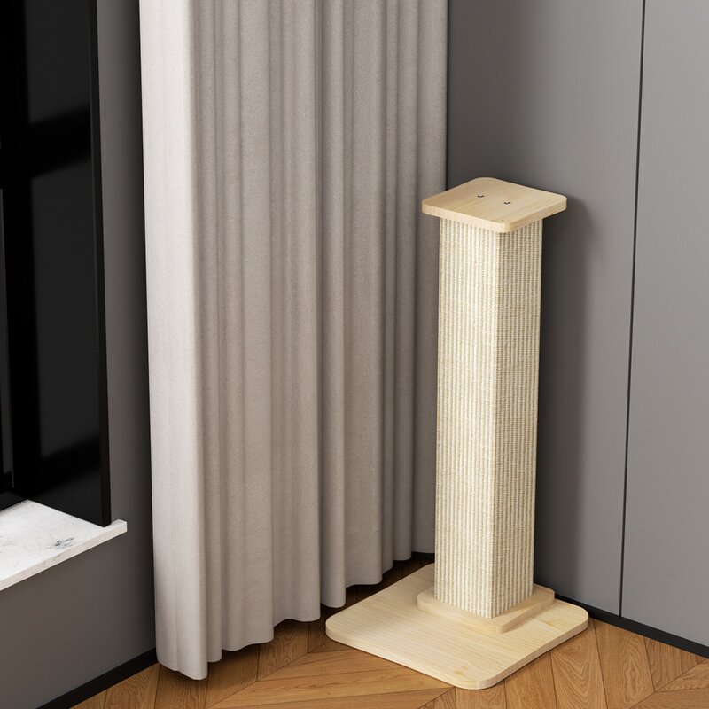 Cat Scratching Board Factory - Sisal Solid Wood Durable Claw Toy