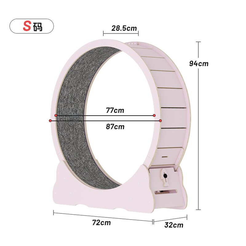 Pet Toys Wheel Factory - Cat Climbing Frame Circle Track Treadmill