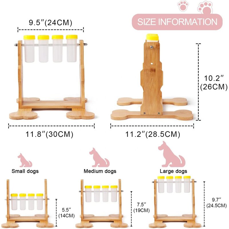 Dog Puzzles Toy Factory - Wooden Treat Dispenser Mental Stimulation