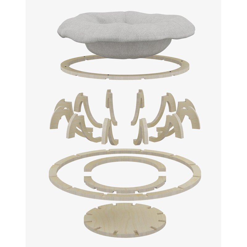 Pet Bed Factory - Custom Luxury Wooden Hanging 4 Season Bed